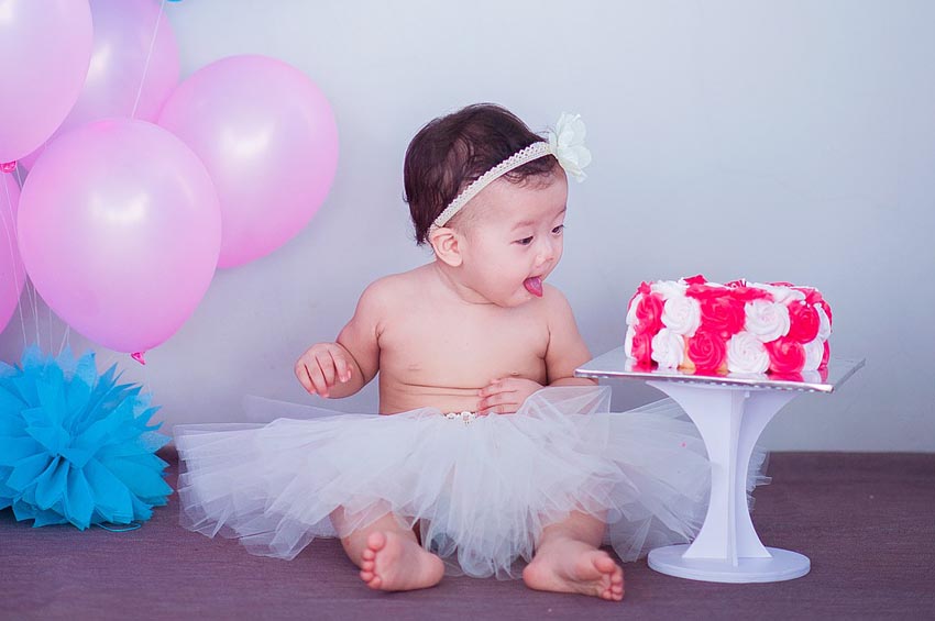 Baby Cake Sweet Child Cute Infant Childhood